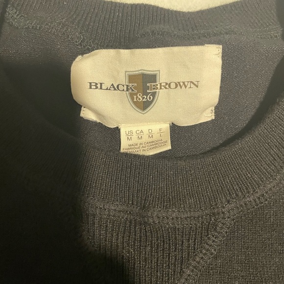 Black brown brand sweater - Picture 2 of 2